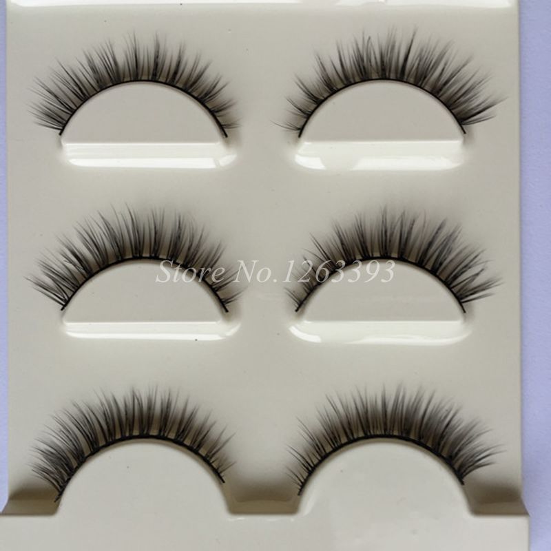Natural 3D False Eyelashes Crisscross Messy Soft Real Big Eyelashes Fake Eyelashes 100% Handmade Cotton Stems Makeup Lashes
Natural 3D False Eyelashes Crisscross Messy Soft Real Big Eyelashes Fake Eyelashes 100% Handmade Cotton Stems Makeup Lashes