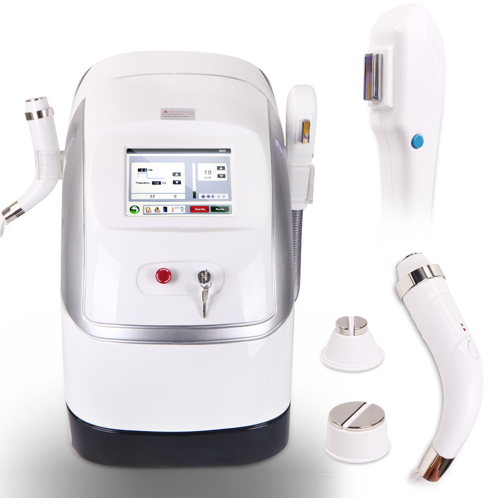 Dual Handles E-light IPL RF Hair Removal Skin Rejuvenation Wrinkles Removal Freckles Removal Machine
Dual Handles E-light IPL RF Hair Removal Skin Rejuvenation Wrinkles Removal Freckles Removal Machine