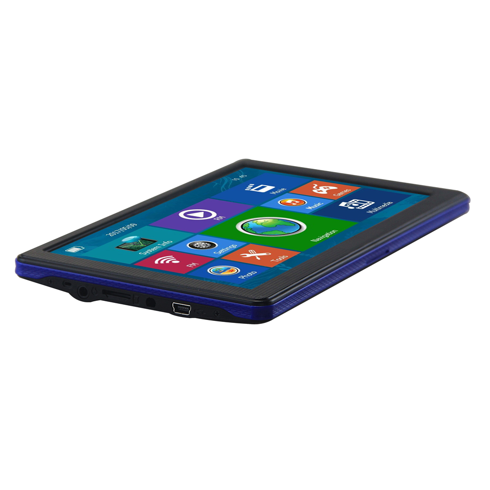 7 inch HD Capacitive Car Truck GPS Navigation MP3/MP4 FM Transmitter 8GB 3D Maps Navigation Device