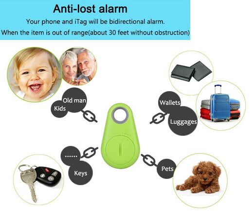 Bluetooth Tracker Finder itag for Kid Pet Bag Wallet Key Finder Mini Wireless Smart GPS Locator Anti-lost Alarm keychain 10pc
