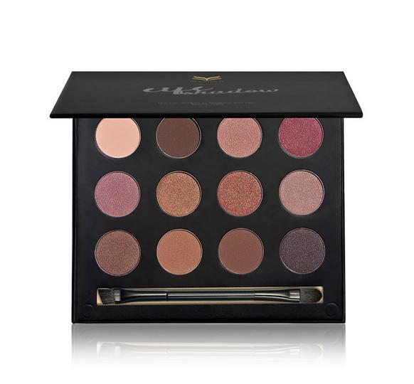 Huamianli new 12 colors pearl matte earth color smoked eye shadow palette, See photo 
Huamianli new 12 colors pearl matte earth color smoked eye shadow palette, See photo