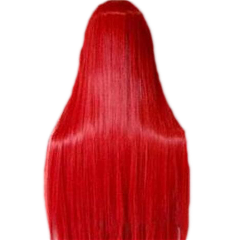 WoodFestival Synthetic Hair Straight Long Wig With Bangs Cosplay Wigs For Women Pink Red Blue Purple Blonde Brown Black Green 80cm