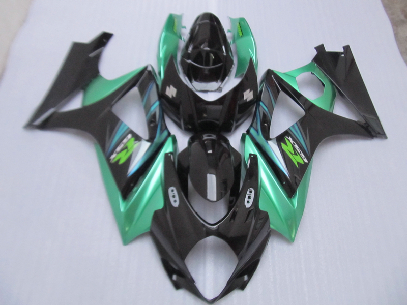ABS plastic fairing kit for Suzuki GSXR1000 07 08 green black fairings set GSXR1000 2007 2008 OT17, Same as picture
ABS plastic fairing kit for Suzuki GSXR1000 07 08 green black fairings set GSXR1000 2007 2008 OT17, Same as picture