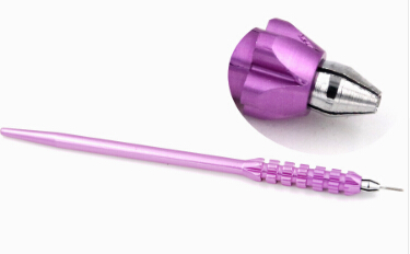 Semi manual tattoo pen permanent makeup machine microblading pen for eyebrow tattoo tebori pen with 10pcs needle blade
