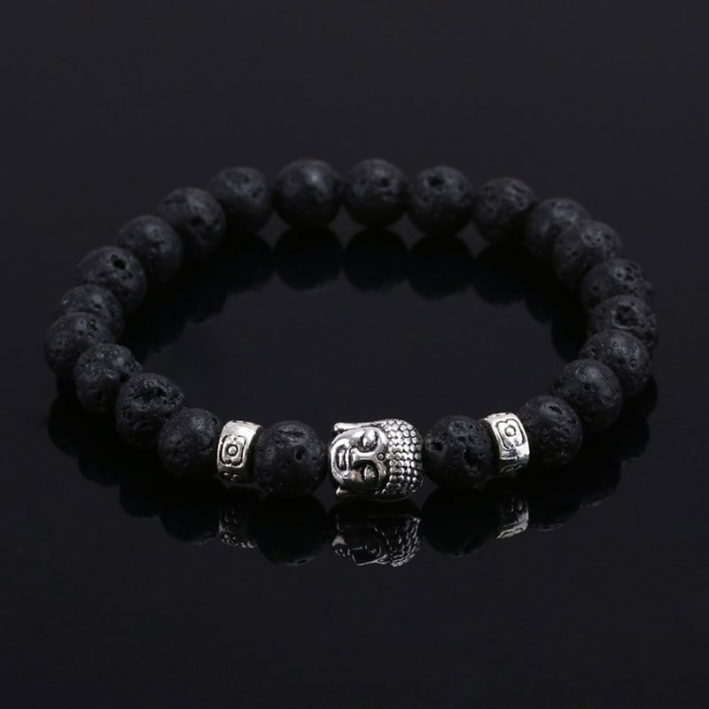 Wholesale Newest Buddha Pendant Bracelet Natural Beads Natural Stone Charm Bracelets Lava Stone Men Women Fashion Jewelry Gift
Wholesale Newest Buddha Pendant Bracelet Natural Beads Natural Stone Charm Bracelets Lava Stone Men Women Fashion Jewelry Gift