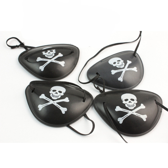 Wholesale-4pcs/set Halloween Costume Party Props Pirate Party Supplies Pirate Eye Patch Eye Mask Child Toy Cosplay Decoration
Wholesale-4pcs/set Halloween Costume Party Props Pirate Party Supplies Pirate Eye Patch Eye Mask Child Toy Cosplay Decoration