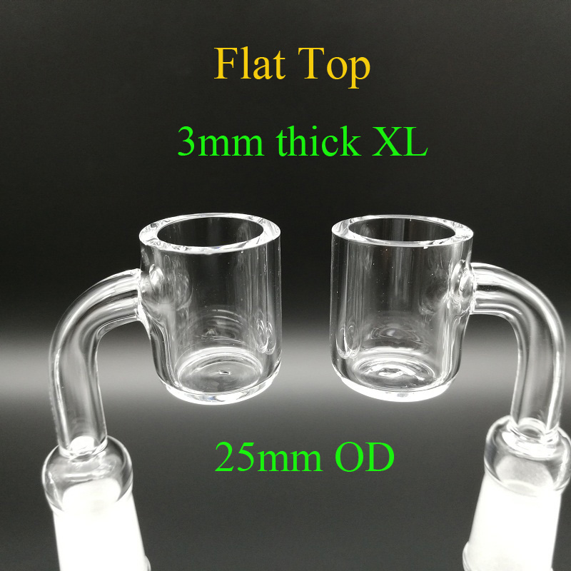 The latest 3mm Thick Flat Top Quartz Banger Nail With 25mm OD Female Male 10mm 14mm 18mm 45/90 Quartz Banger Domeless Nail
The latest 3mm Thick Flat Top Quartz Banger Nail With 25mm OD Female Male 10mm 14mm 18mm 45/90 Quartz Banger Domeless Nail