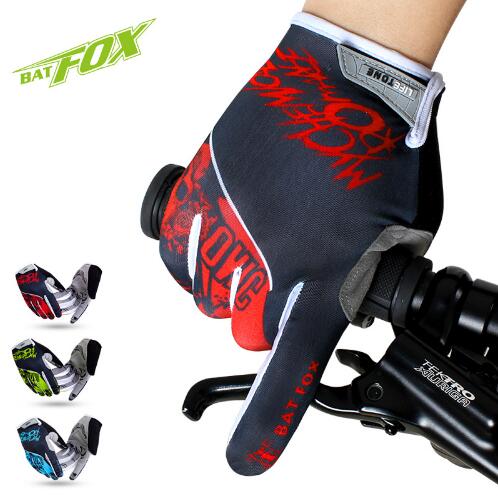 Top Quanlity 2017 Unisex Cycling Gloves Full Finger Polyester Bike Gloves MTB Road Mountain Sports Gloves Windproof Anti-shock Bicycle Glove