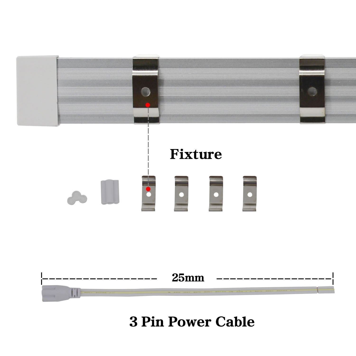 8FT LED T8 Tubes Double Row 8 foot T8 integrated LED Light Bulbs 65W 72W 7200LM 2.4M SMD2835 led fluorescent lighting Lamps