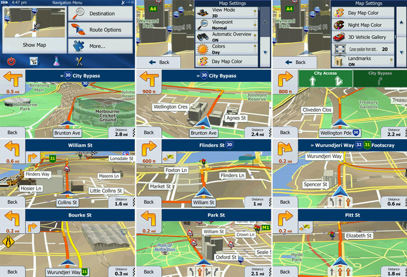 XINMY Advanced 7'' Trucking GPS Unit w/Bluetooth Connectivity, RAM256MB + 8GB Map Data Included