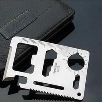 Multi Tools 11 in 1 Multifunction Outdoor Hunting survival tool card Camping Pocket Military credit card knife 100pcs
Multi Tools 11 in 1 Multifunction Outdoor Hunting survival tool card Camping Pocket Military credit card knife 100pcs
