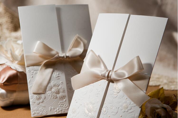 High-grade invitation cards with envelopes, seals and custom personalized printing a hot sale in The wedding season WQ07