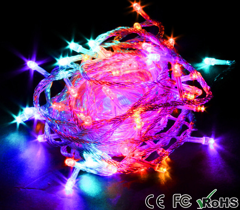 20M/30M/50M/100M 600 LED String Fairy Lights Xmas Decor Red/Blue/Gre lights Twinkle lighten Colorfull Christmas Party Wedding