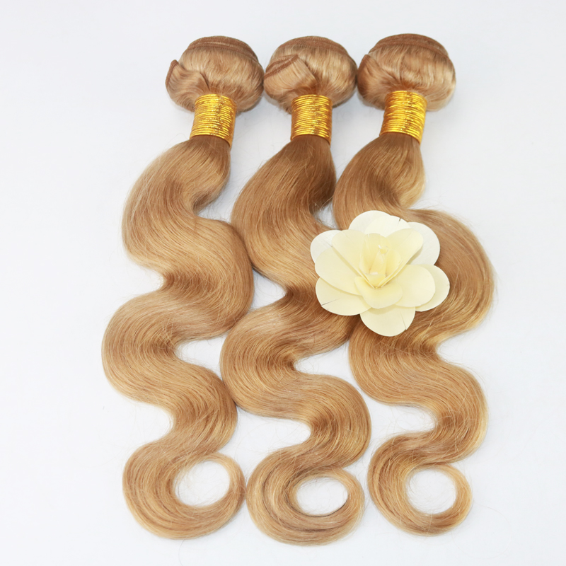 Brazilian Virgin Hair with Closure Unprocessed Brazilian Body Wave 27# Human Hair Weave 3 Bundles with Lace Closure 4x4 Lace Top Closure