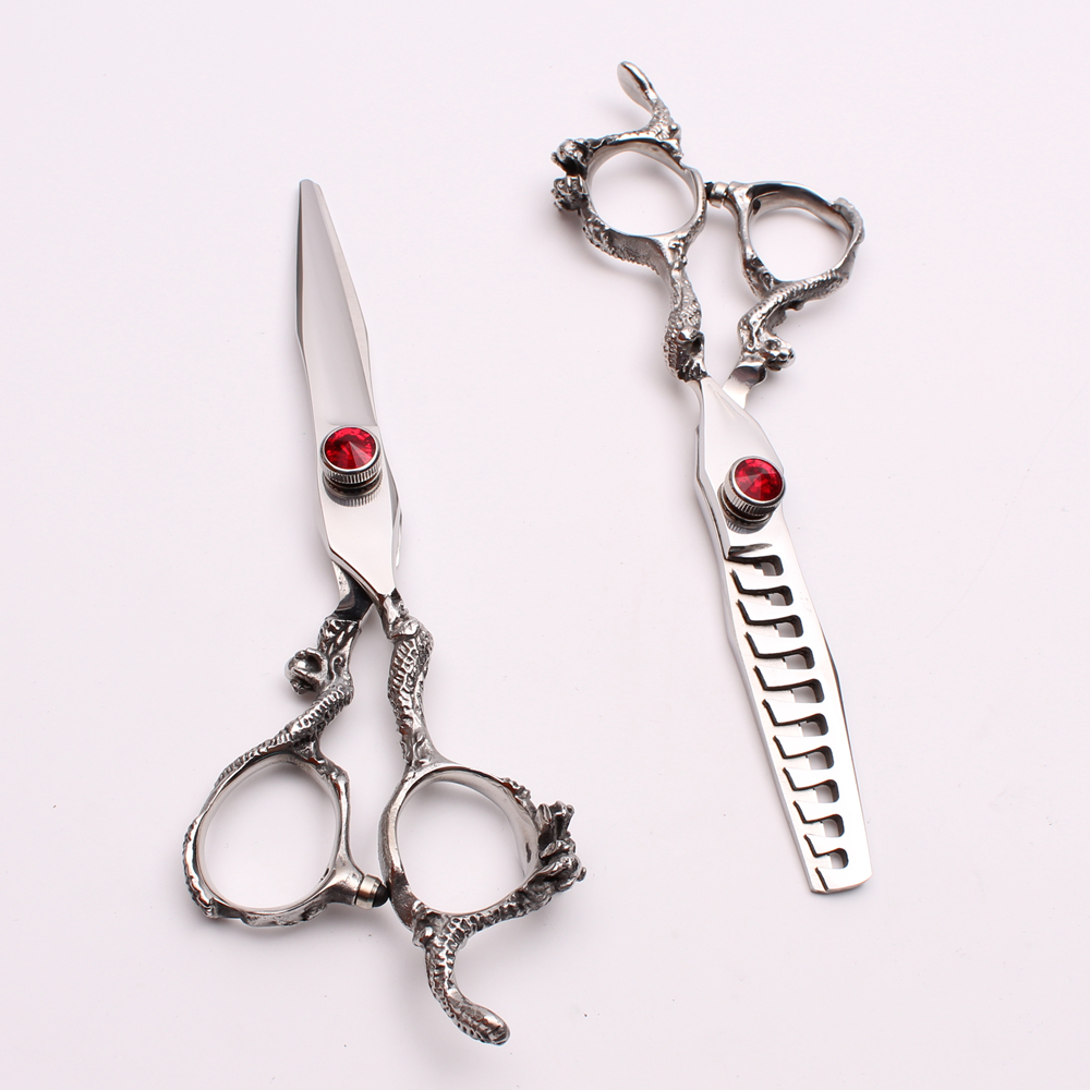 6" JP 440C Customized Logo Red Gem Professional Human Hair Scissors Cutting or Thinning Shears Barber"s Hairdressing Shears Style Tool C9006
6" JP 440C Customized Logo Red Gem Professional Human Hair Scissors Cutting or Thinning Shears Barber"s Hairdressing Shears Style Tool C9006