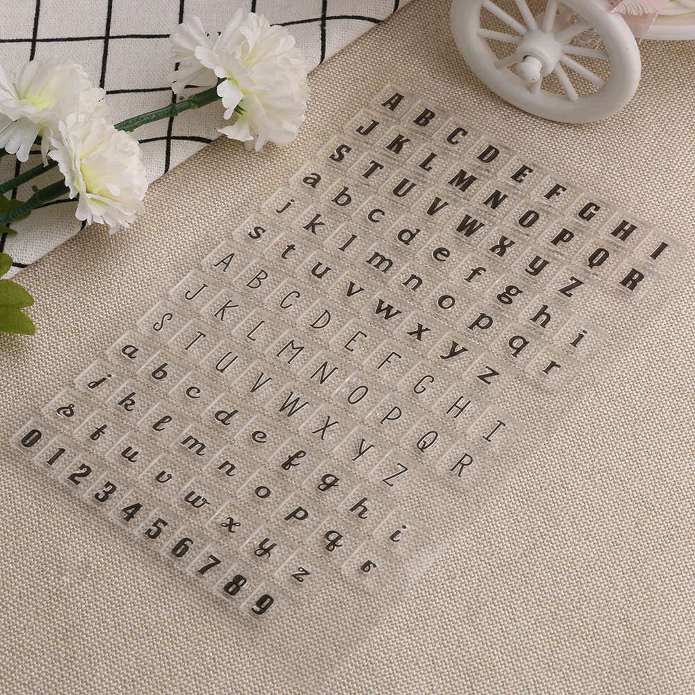 Wholesale- New 1 pc Alphabets Number Transparent Clear Silicone Stamps DIY Scrapbooking Card Making Scrapbooking DIY Tool, As pic
Wholesale- New 1 pc Alphabets Number Transparent Clear Silicone Stamps DIY Scrapbooking Card Making Scrapbooking DIY Tool, As pic
