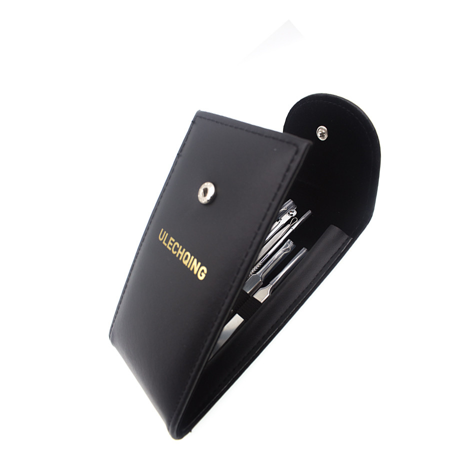 Free Shipping 8pcs Professional Blackhead and Blemish Remover Kit Blackheads Extractor Comedone Extractors Blemish Case with Mirror