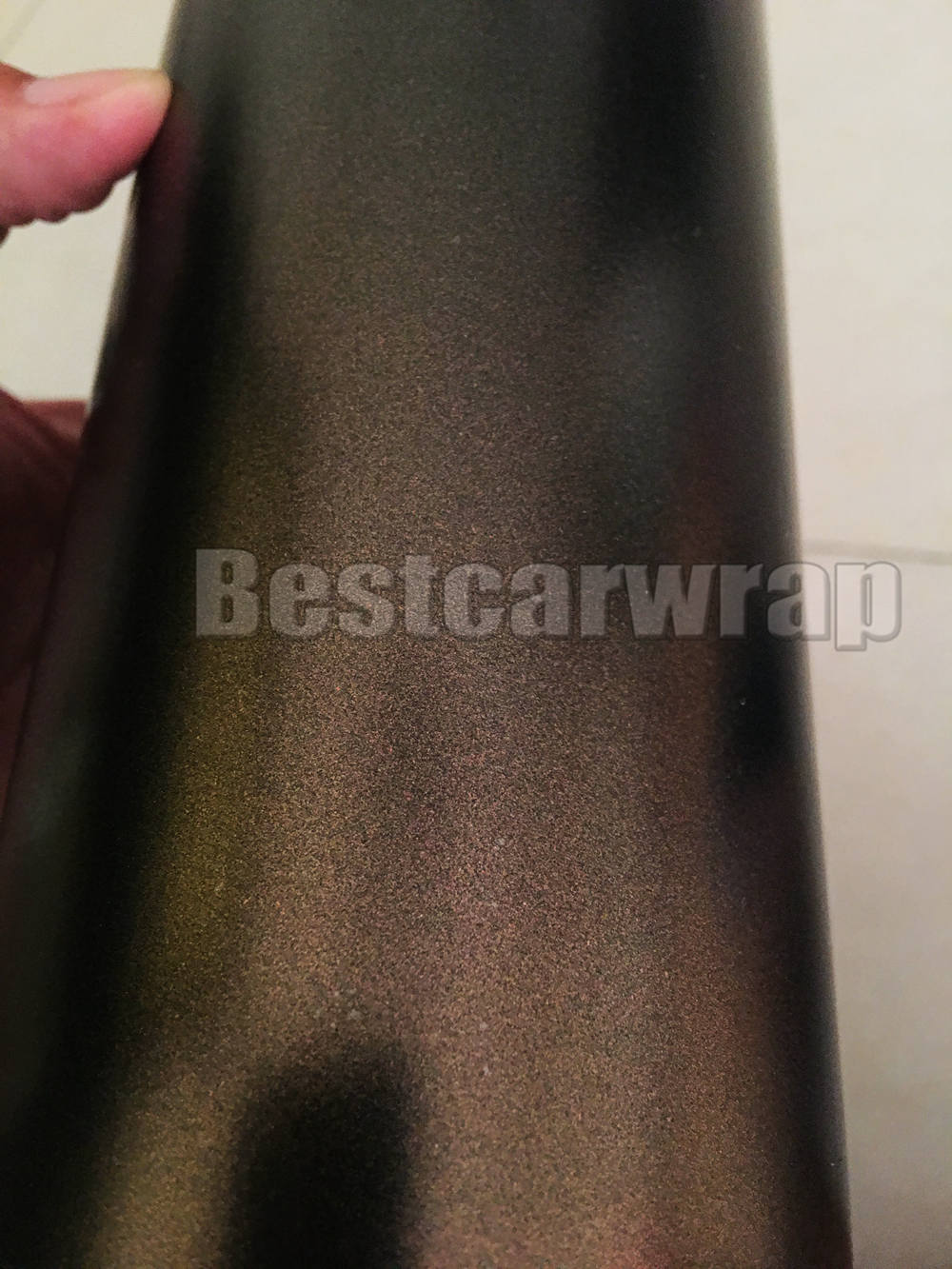 Top quality Brown Chrome Satin Vinyl Car Wrap styling Foil covering stickers bronze Chrome Vehicle WRAPPING skin size 1.52x20m/Roll