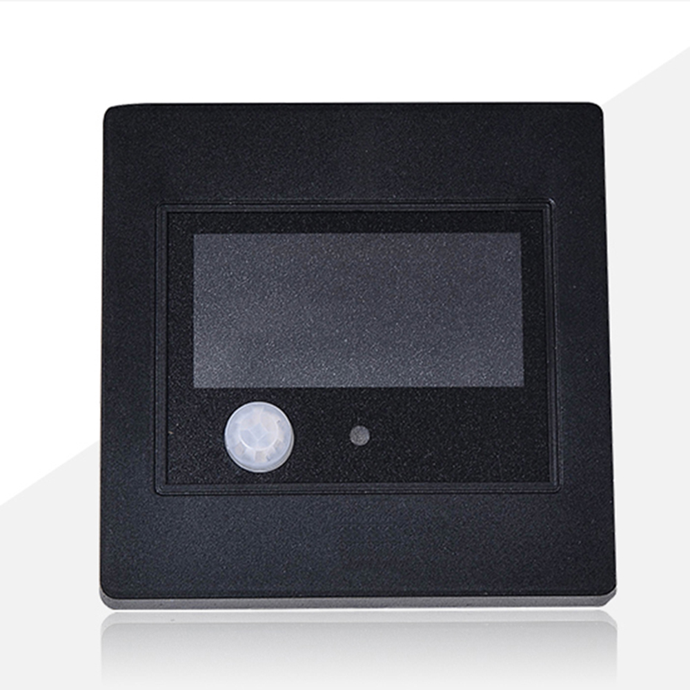 2.5W AC85-265V LED Human Body & Light Sensor Wall Plinth Recessed Stairs Lamp Corridor Lamps Hotel Aisle Drawing Room Night Lights