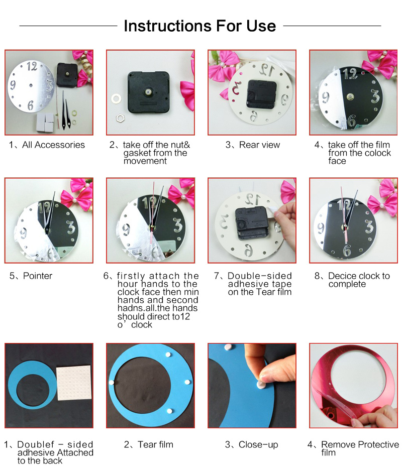 Wholesale- 2016 Hot Sale Wall Clock Clocks Watch Reloj De Pared Horloge Modern Design Large Decorative Quartz Living Room 3d Diy Acrylic