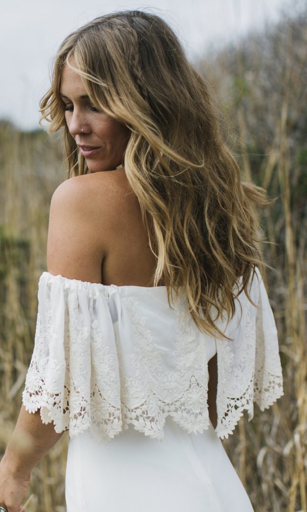 2020 New Sexy Boho Country Style Wedding Dresses Off the Shoulder Lace Chiffon Bohemian Wedding Gowns Plus Size Bridal Dresses
