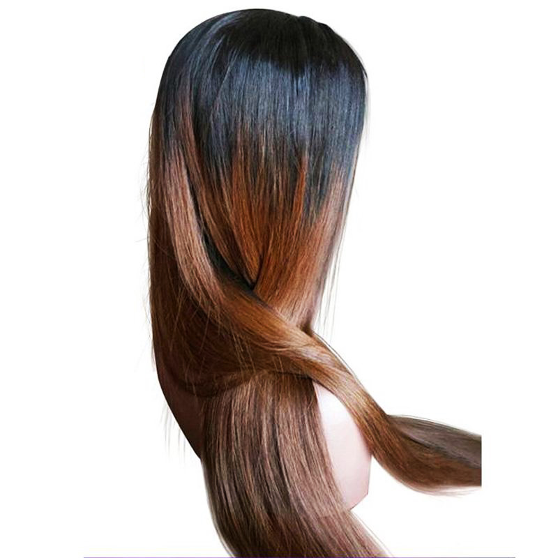 ombre dark roots two tone human hair full lace wig 1b 30 ombre color human hair wigs for african american