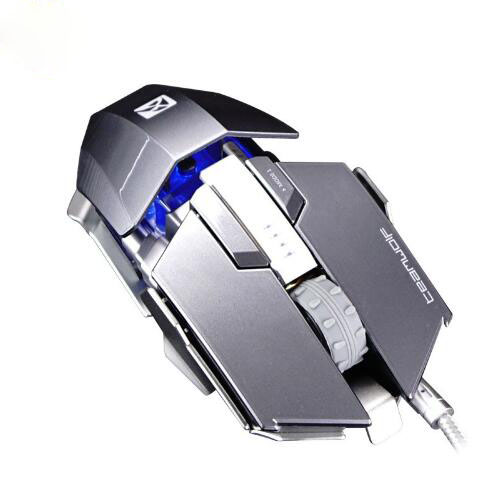 TEAMWOLF Immortal Laser Changeable Gaming mouse 8200dpi backlight wired Metal Programming game USB 6 Buttons RGB Breathing LED
TEAMWOLF Immortal Laser Changeable Gaming mouse 8200dpi backlight wired Metal Programming game USB 6 Buttons RGB Breathing LED