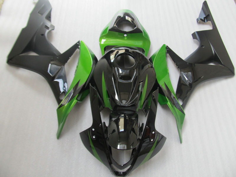 Injection molded fairing kit for Honda CBR600RR 07 08 green black fairings set CBR600RR 2007 2008 OT09, Same as picture
Injection molded fairing kit for Honda CBR600RR 07 08 green black fairings set CBR600RR 2007 2008 OT09, Same as picture