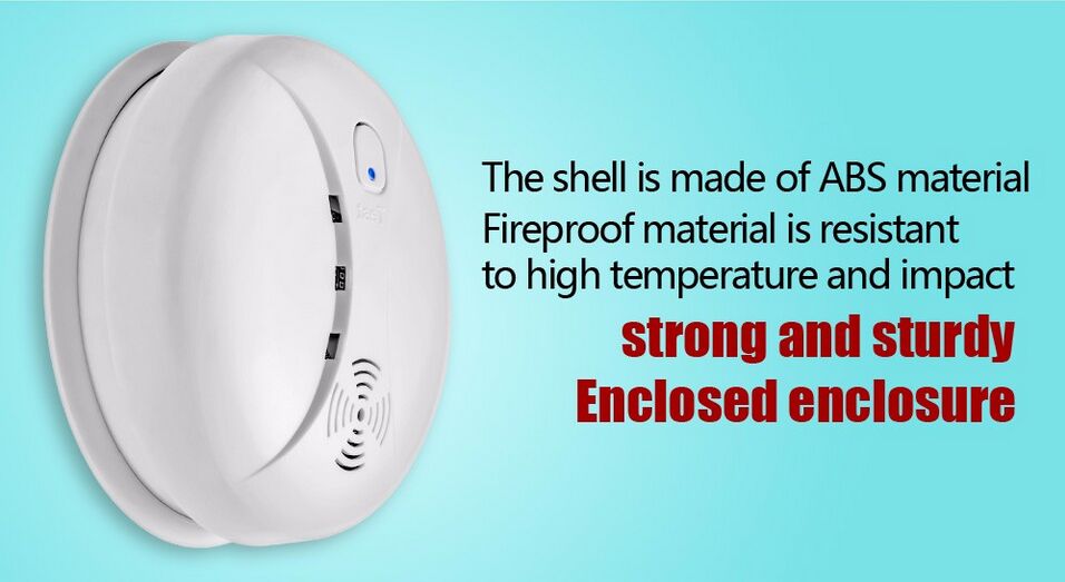 Wireless Fire Smoke Detector WIFI GSM Home Security Smoke Alarm Sensor For Touch Keypad Panel wifi GSM Home Security System