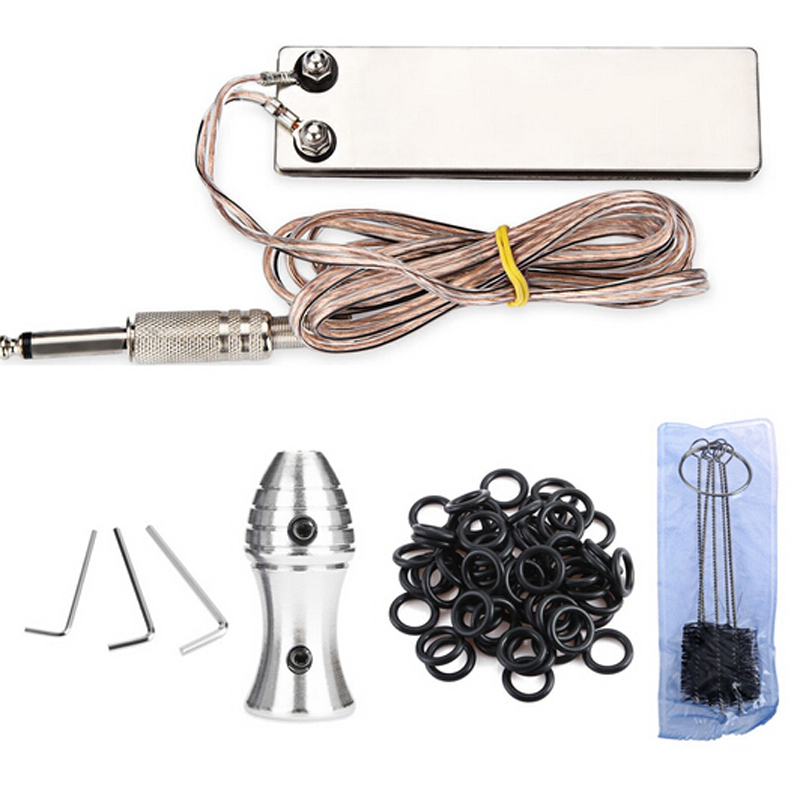 Tattoo Kit 1 Rotary Equipment Machine Gun 7 Color Inks Set Power Supply Disposable Needles Tattoo US PLug free shipping