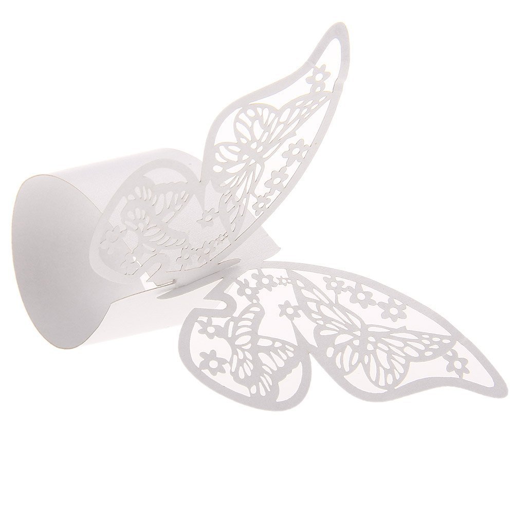 Wholesale- 100 pcs Butterfly Paper Napkin Rings for Wedding Party decoration Wedding Favors Four Colors for your chose
Wholesale- 100 pcs Butterfly Paper Napkin Rings for Wedding Party decoration Wedding Favors Four Colors for your chose