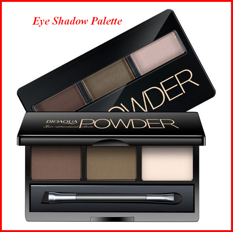 Eyebrow Eye Shadow Palette Set 6g Brush Makeup Tray Case 3 Natural Color Coffee Bright Black Healthy to Skin bea203 DHL, Multi
Eyebrow Eye Shadow Palette Set 6g Brush Makeup Tray Case 3 Natural Color Coffee Bright Black Healthy to Skin bea203 DHL, Multi