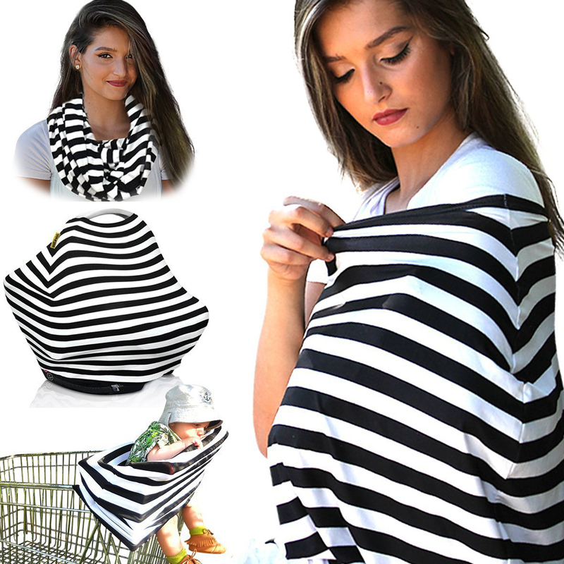 Multi-Use Stretchy Baby Nursing Breastfeeding Privacy Cover Scarf Blanket Stripe Infinity Scarf Baby Car Seat Cover Nursing Cover
Multi-Use Stretchy Baby Nursing Breastfeeding Privacy Cover Scarf Blanket Stripe Infinity Scarf Baby Car Seat Cover Nursing Cover