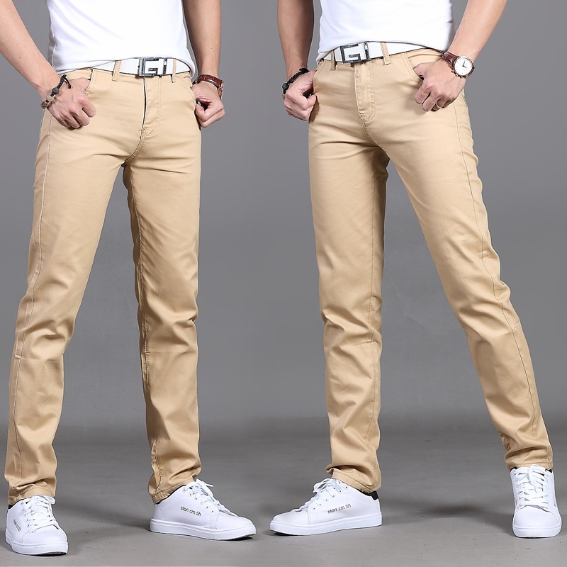 Wholesale- Casual Men Pants Cotton Slim Straight Pant Trousers Fashion Business Lightweight Solid Khaki Pants Men Plus Size Trouser Pant, As picture-2
Wholesale- Casual Men Pants Cotton Slim Straight Pant Trousers Fashion Business Lightweight Solid Khaki Pants Men Plus Size Trouser Pant, As picture-2