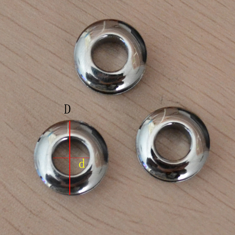 10 pieces Grommets brass gas hole screw nail Threaded connection eyelet DIY bag belt part hardware handmade buckle hole