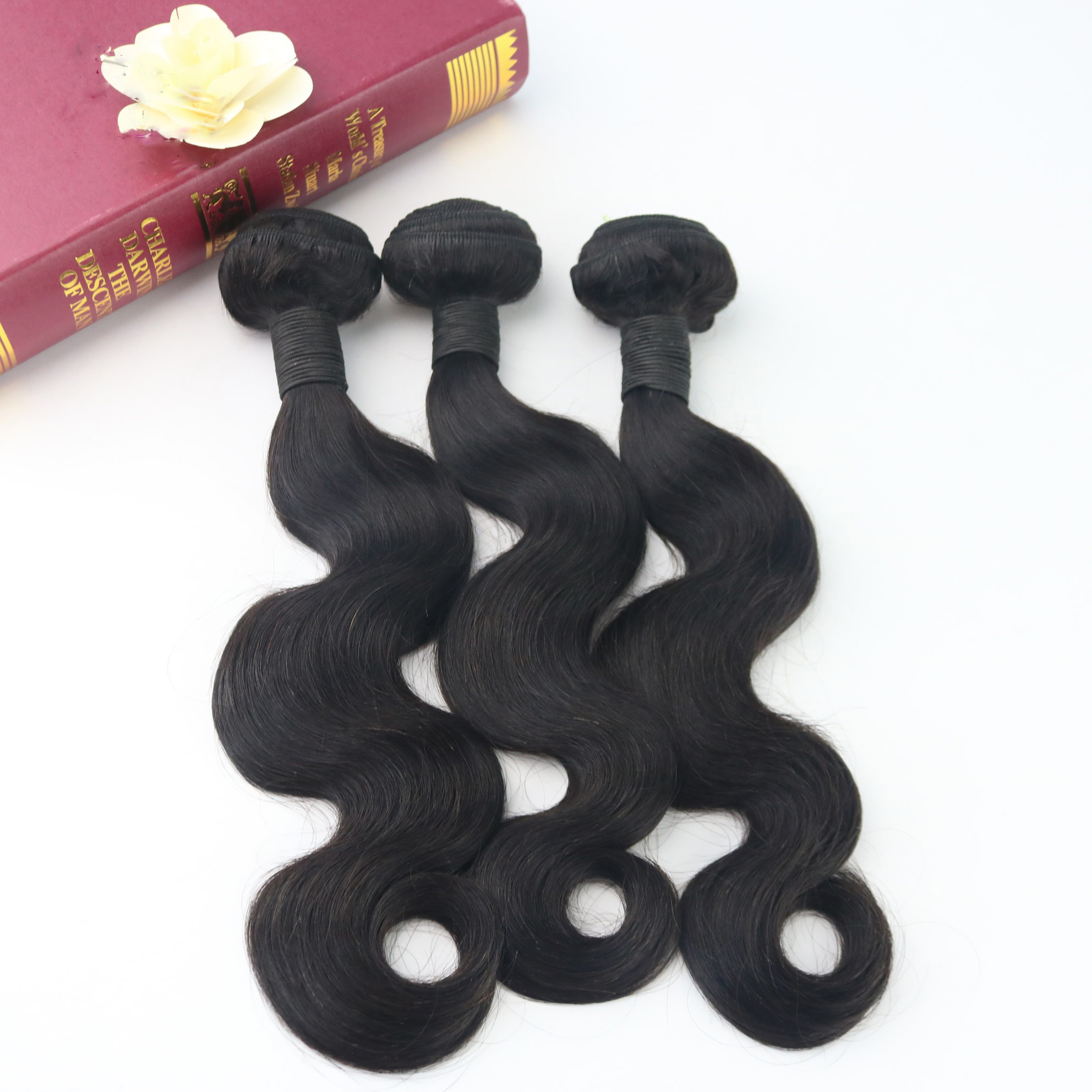 Wholsales price 9A Human Hair Weaves 3PCS Brazilian Body Wave Bundles Virgin Hair 8-30inch Natural Color