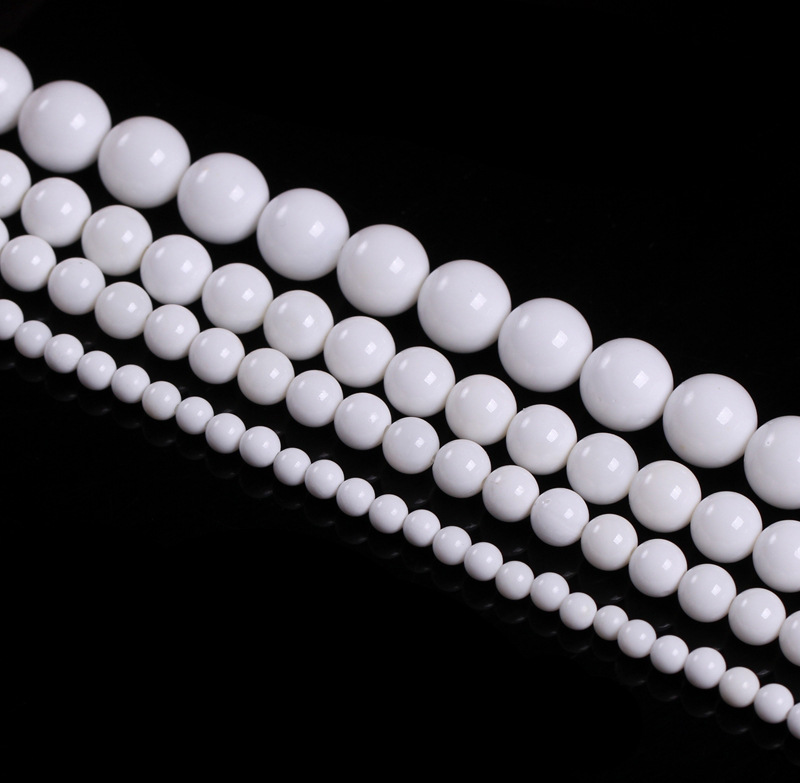 Top quality Natural Stone Tridacna beads Round white Loose bead ball 4/6/8/10/12MM Handmade Jewelry bracelet making DIY, Silver
Top quality Natural Stone Tridacna beads Round white Loose bead ball 4/6/8/10/12MM Handmade Jewelry bracelet making DIY, Silver