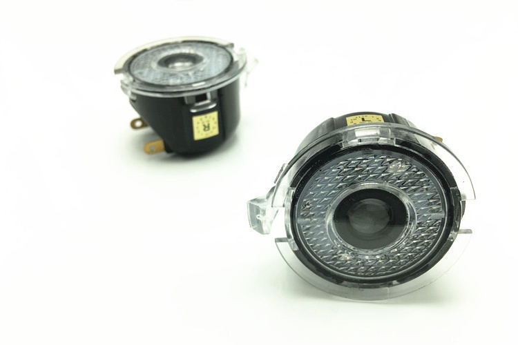 For Ford LED Side Mirror Puddle Light under mirror projector logo light For Edgy Explorer Mondeo Taurus Everest Auto led bulbs lamp 2pcs/lot