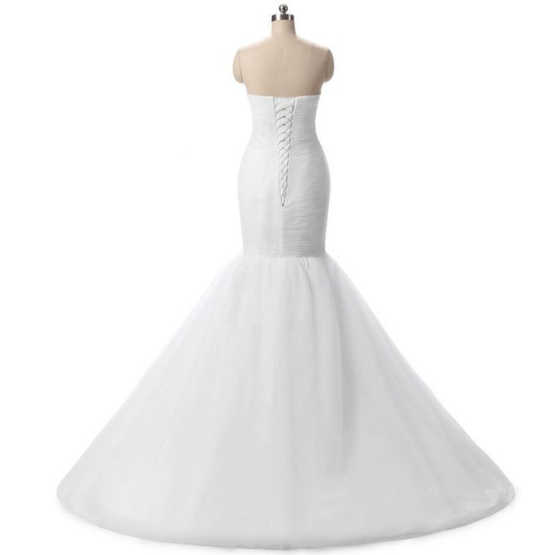 new lace mermaid wedding dresses with organza beaded crystals plus size bridal gowns qc 381