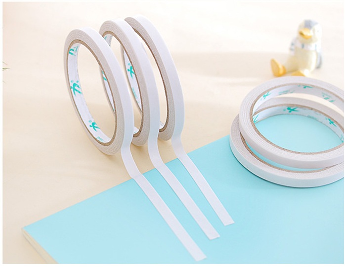 Double sided tape office and school stationery adhesive tape packing tape width 1.2 cm, 16m length
Double sided tape office and school stationery adhesive tape packing tape width 1.2 cm, 16m length