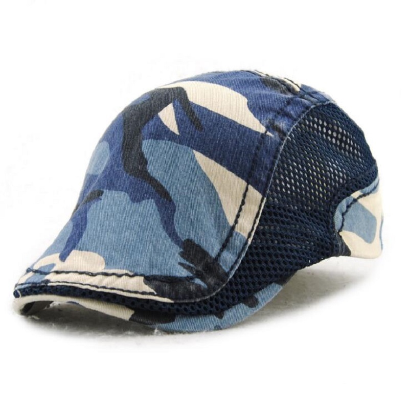 Fashion Camouflage Visors Beret Cap Cotton Hats for Men and Women Sun hat Planas Flat Caps Unisex Adjustable Berets Wholesale, Blue;gray
Fashion Camouflage Visors Beret Cap Cotton Hats for Men and Women Sun hat Planas Flat Caps Unisex Adjustable Berets Wholesale, Blue;gray