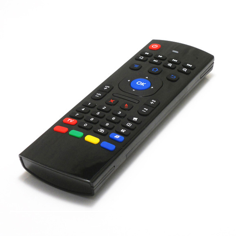 MX3 Voice Controller Air Fly Mouse 24GHz Wireless Smart Keyboard Remote With Black Light and Mic for Android TV Box