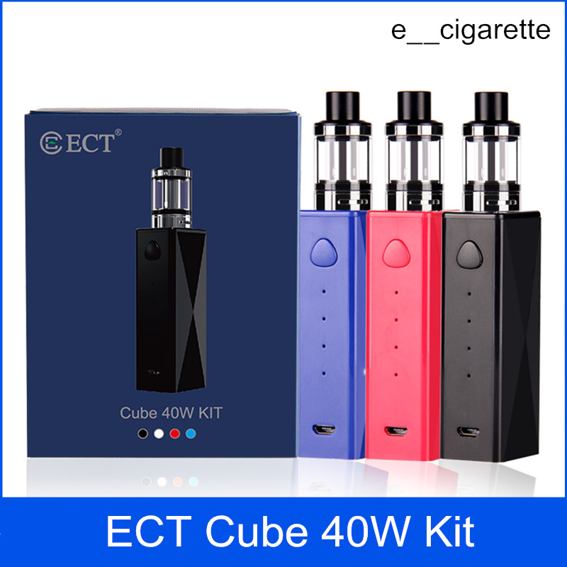 ECT Cube 40W kit box mod e cigarette Elfin build in battery 2200mah 0.3ohm vape mod electronic cigarette vaporizer
ECT Cube 40W kit box mod e cigarette Elfin build in battery 2200mah 0.3ohm vape mod electronic cigarette vaporizer
