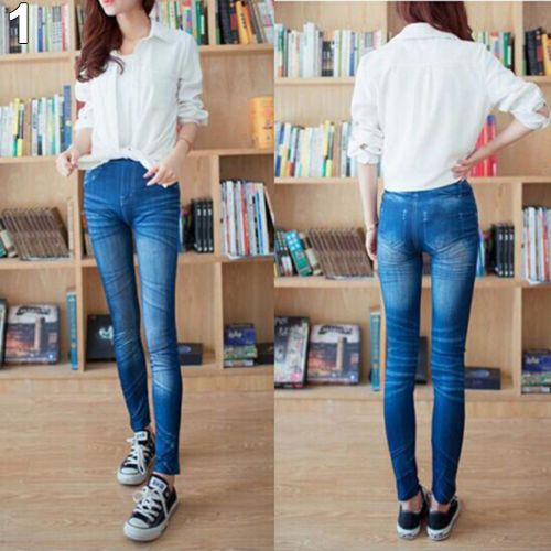 Wholesale- Bluelans Fashion Ladies Womens Printed Imitated Summer Style Skinny Slim Jeans Stretchy Jeggings Pants Leggings Clothing, Blue
Wholesale- Bluelans Fashion Ladies Womens Printed Imitated Summer Style Skinny Slim Jeans Stretchy Jeggings Pants Leggings Clothing, Blue