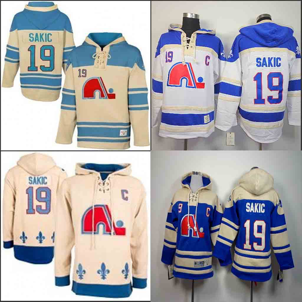 Quebec Nordiques Joe Sakic Hooded 19 HOme Blue White Old Time Joe Sakic Pullover Sweatshirt Hoodies Jersey Hoody Stitched, 19 black
Quebec Nordiques Joe Sakic Hooded 19 HOme Blue White Old Time Joe Sakic Pullover Sweatshirt Hoodies Jersey Hoody Stitched, 19 black