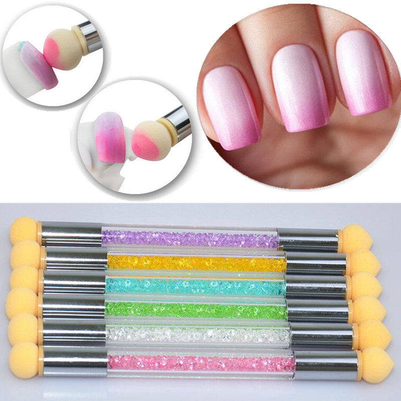 Double-ended Nail Art Gradient Shading Dotting Painting Pen Sponge Head Acrylic Rhinestones Handle Gel UV Brush Tools Manicure
Double-ended Nail Art Gradient Shading Dotting Painting Pen Sponge Head Acrylic Rhinestones Handle Gel UV Brush Tools Manicure