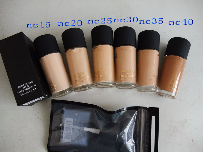 Wholesale Foundation 2pcs/lot nc15 nc20 nc25 nc30 nc35 nc40 FLUID FOND DE TEINT SPF 15 30ml Liquid Foundation With Pump
Wholesale Foundation 2pcs/lot nc15 nc20 nc25 nc30 nc35 nc40 FLUID FOND DE TEINT SPF 15 30ml Liquid Foundation With Pump