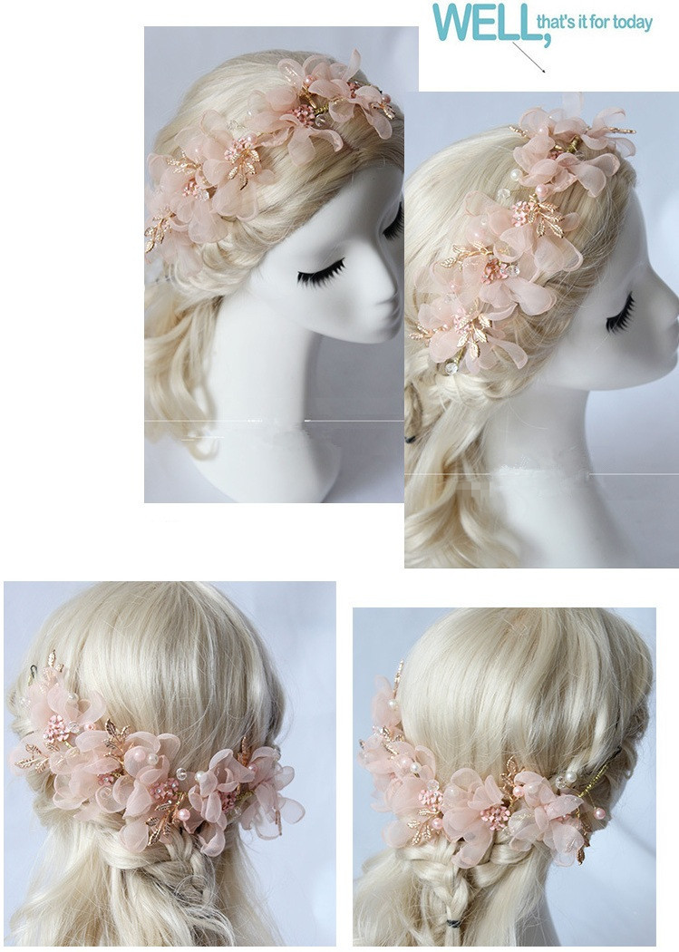 headpiece flowers hair headbands for women bridal hair accessories bridal headpieces crowns headpieces for wedding headdress accessories