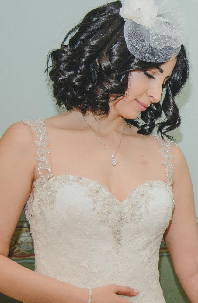 Lace Mermaid Wedding Dress Backless Capped Straps Sweetheart Neckline Crystal Beaded Ruffles Tiered Skirt Tulle Court Train Bridal Real