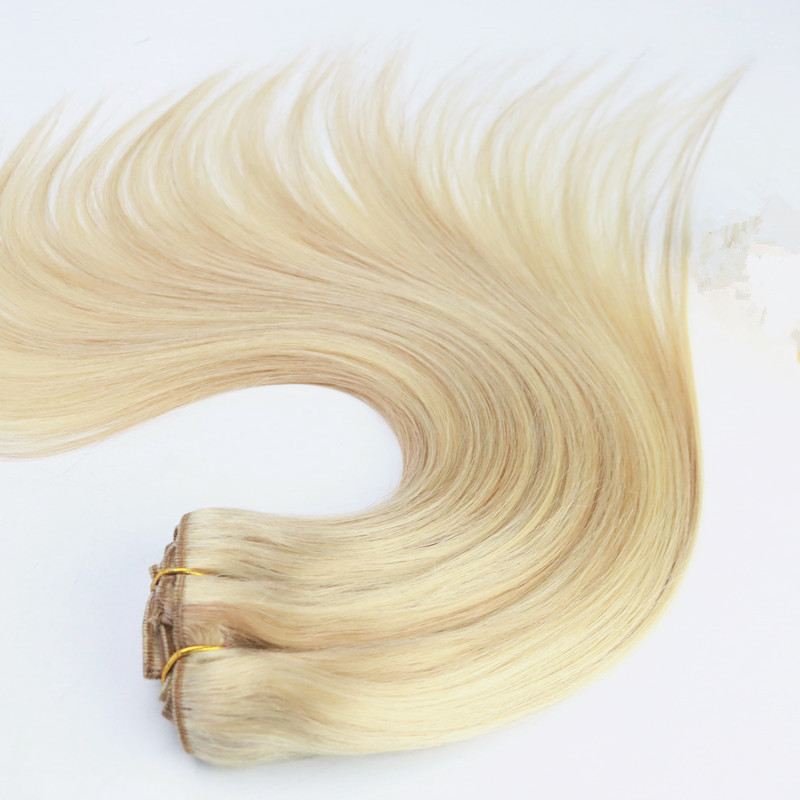Wholesale Price Best Selling Balayage Ombre Remy Human Hair Extension Brazilian hair 8A Clip In hair extension
